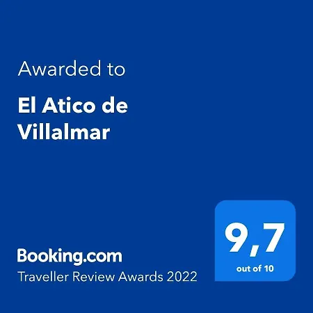 El Atico De Villalmar 아파트